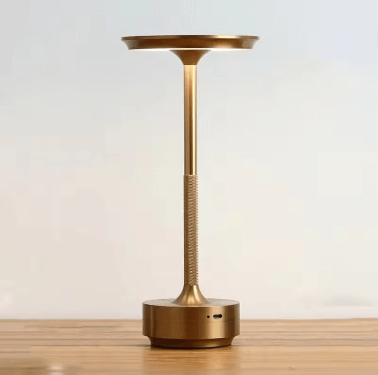 Wireless LED Desk Lamp With Touch Dimming And Rechargeable Design 5