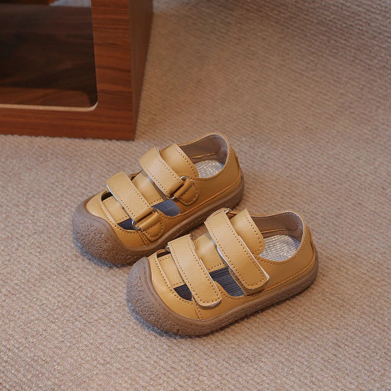 Comfortable Baby Boys Sandals Summer Infant Toddler Shoes, Soft Soled Anti Slip Children Casual Sandals, First Walkers