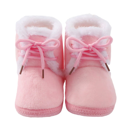 Cozy Soft Sole Infant Snow Boots Anti Slip Winter Shoes for Baby Boys Girls First Walker Toddler Booties Comfort