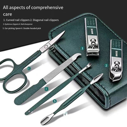Nail Scissors Set Portable Household High End Nail Clippers Special Manicure Beauty Tools For Men A 2