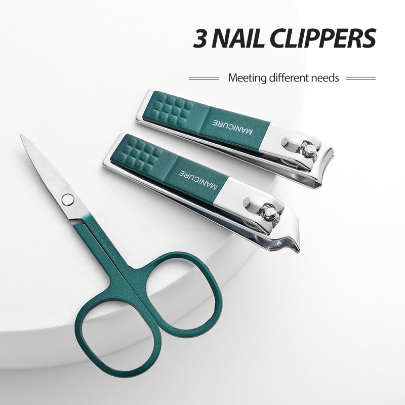 Nail Scissors Set Portable Household High End Nail Clippers Special Manicure Beauty Tools For Men A 3