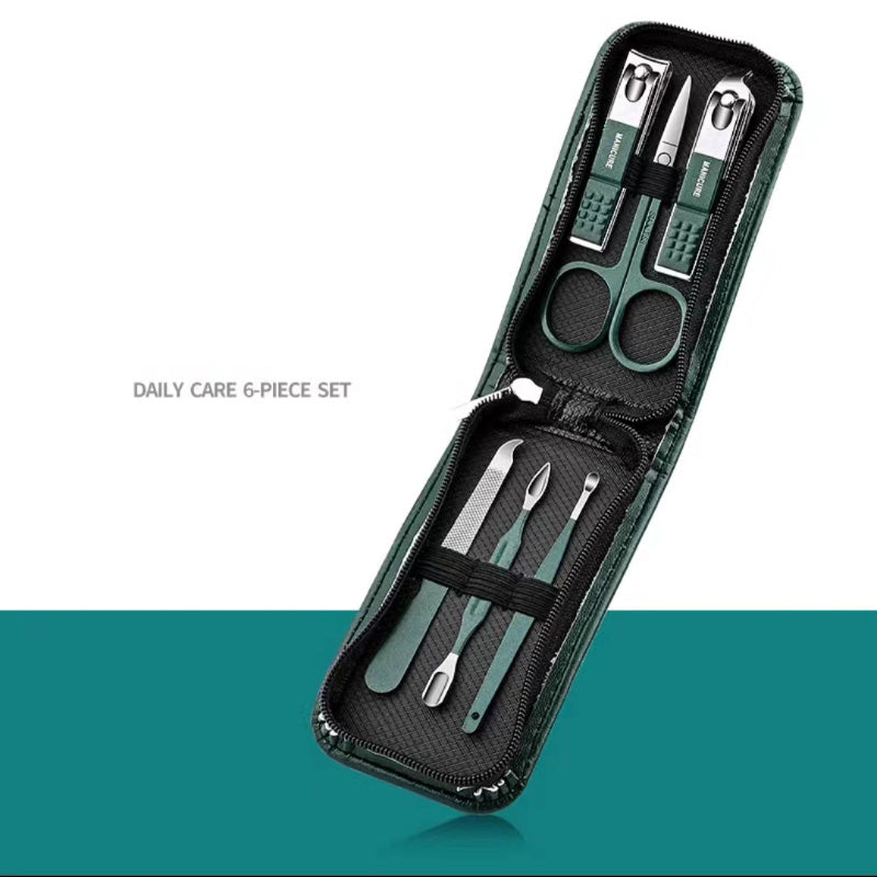Nail Scissors Set Portable Household High End Nail Clippers Special Manicure Beauty Tools For Men A 5