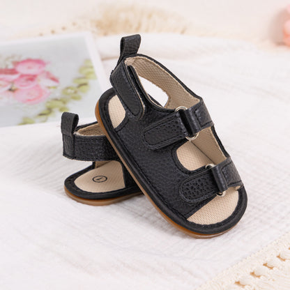 PU Soft Bottom New Baby Sandals Baby Shoes AntiSlip Baby Boy Girl Sandals First Walker Crib Shoes   3