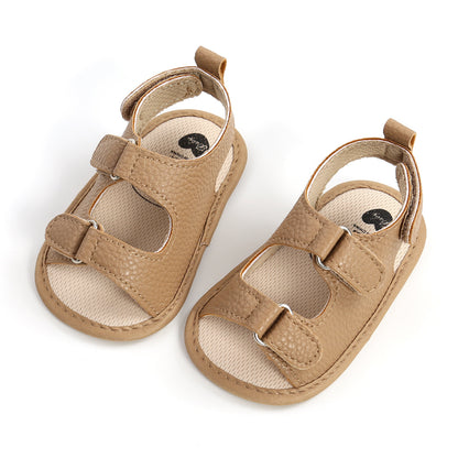 PU Soft Bottom New Baby Sandals Baby Shoes AntiSlip Baby Boy Girl Sandals First Walker Crib Shoes   7