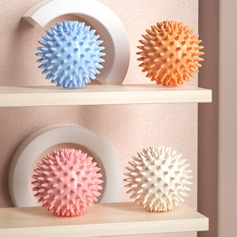 Hedgehog Massage Ball Fascia Yoga Ball for Exercise Fitness Muscle Relaxation Massage Stick Shoulder Neck Leg Support
