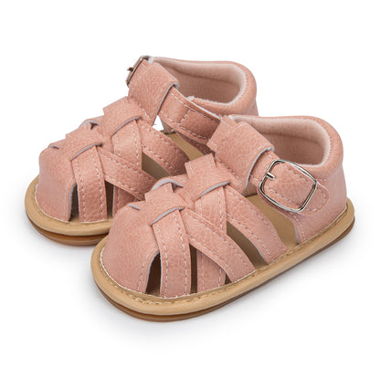Baby Summer Sandals Infant Boy Girl Soft Rubber Shoes NonSlip Toddler First Walker Sandals Baby Cri 6