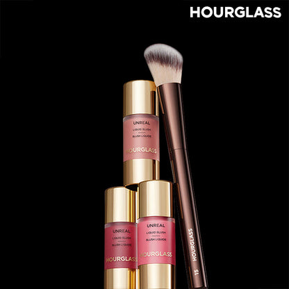 Liquid Blush Brush Angled Contour Brush Loose Powder Brush Pro Beauty Tools for Smooth Blend and Sculpted Look