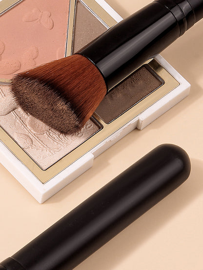 Angled Foundation Blush Brush Multipurpose Tool for Liquid Cream and Powder, Beginner Friendly Travel Essential Makeup