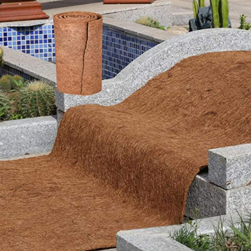 Coconut Coir Plant Fiber Roll Reptile Carpet Mat  Bedding Supplies Insulation Sheet For Flowerpot B 2