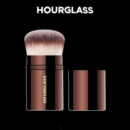 Hourglass Makeup Brush No.23 Retractable Blush Brush Soft Skin Friendly Fiber Hair Fashion Design Single Face Brush