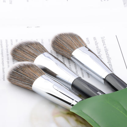 Pro Angled Blush Powder Blusher Makeup Brushes Shadow Make up Brush with Synthetic Hair Wood Handle Soft Blending