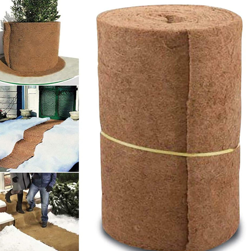 Natural Coconut Coir Liner Sheet Coco Plant Fiber Roll, Reptile Carpet Mat, Bedding Supplies & Basket/Flowerpot