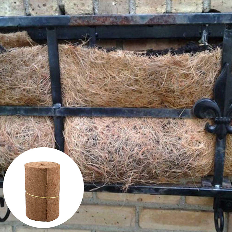 Natural Coconut Coir Liner Sheet Coco Plant Fiber Roll Reptile Carpet Mat Bedding Supplies  BasketF 2