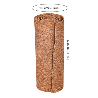 Natural Coconut Coir Liner Sheet Coco Plant Fiber Roll Reptile Carpet Mat Bedding Supplies  BasketF 5