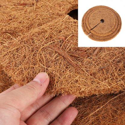 Natural Coconut Fiber Tree Mulch Mat Cover Protector Flower Pot Disc Pad Weed Control Moisture Rete 2