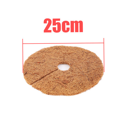 Natural Coconut Fiber Tree Mulch Mat Cover Protector Flower Pot Disc Pad Weed Control Moisture Rete 6