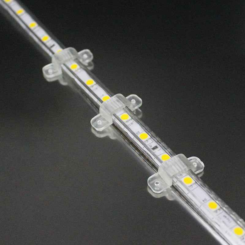 Flexible LED Strip Light Fastener Clips for Strip Clip Mounting Fixer Secure Fix with Screw