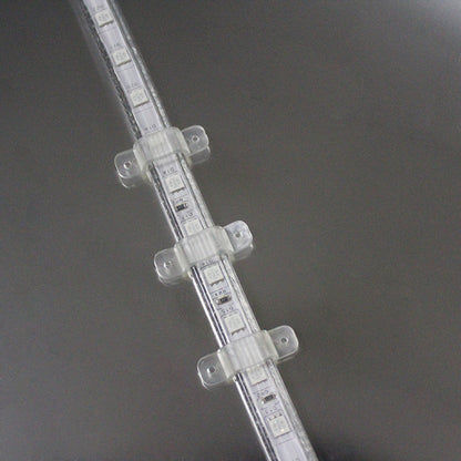 Flexible LED Strip Light Fastener Clips for Strip Clip Mounting Fixer Secure Fix with Screw