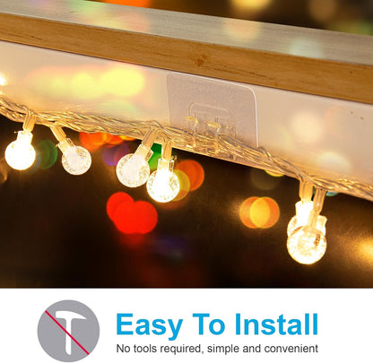 Heavy Duty Cable Clips Hooks For Hanging Christmas Lights With Waterproof Adhesive Outdoor String L 4