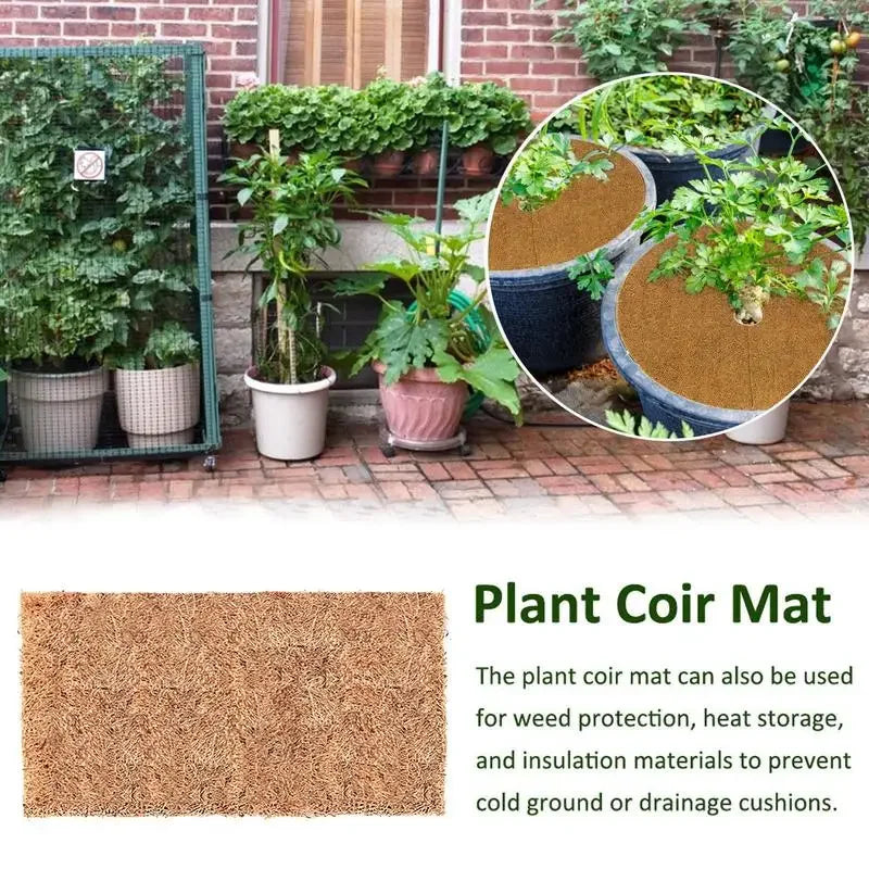 Reptile Carpet Natural Coconut Fiber Coir Tortoise Mat EcoFriendly Terrarium Bedding Liner For Rept 2