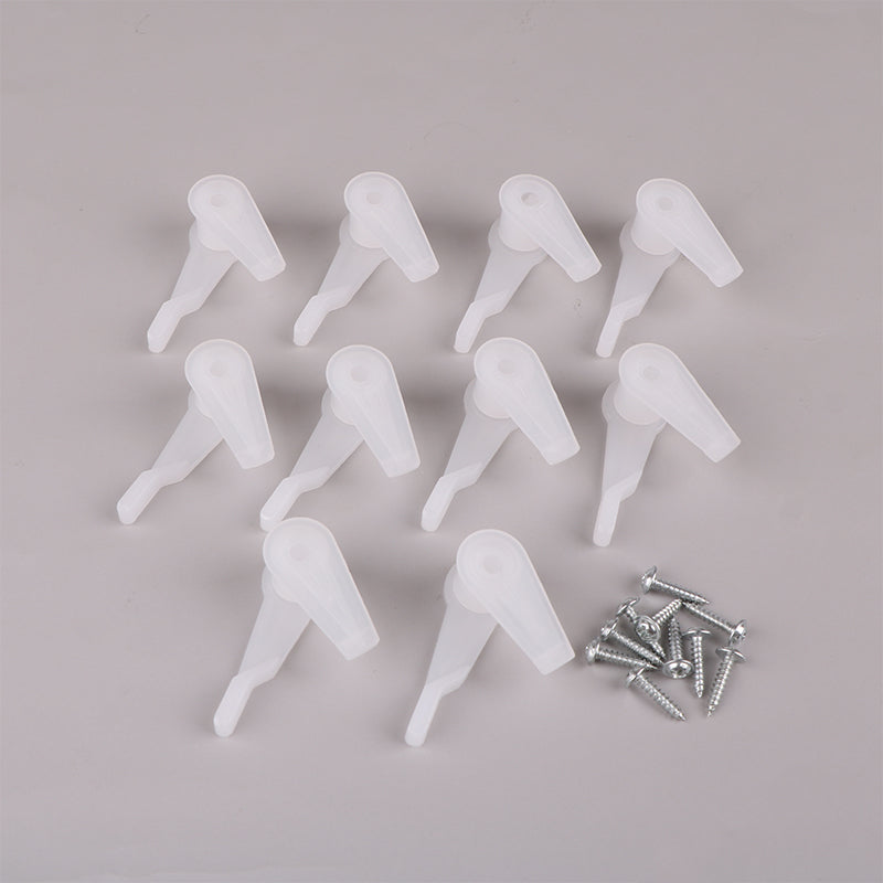 LED Fixture Ceiling Lamp Accessories Ceiling Light Clip Clamps With Screws, Lampshade Fixed Plastic Buckle Clamp