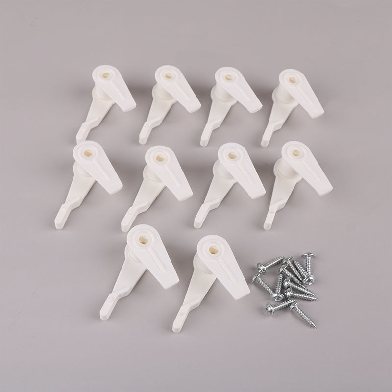 LED Fixture Ceiling Lamp Accessories Ceiling Light Clip Clamps With Screws, Lampshade Fixed Plastic Buckle Clamp