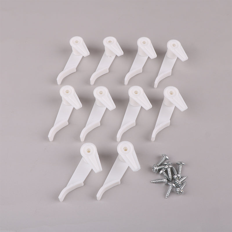 LED Fixture Ceiling Lamp Accessories Ceiling Light Clip Clamps With Screws, Lampshade Fixed Plastic Buckle Clamp