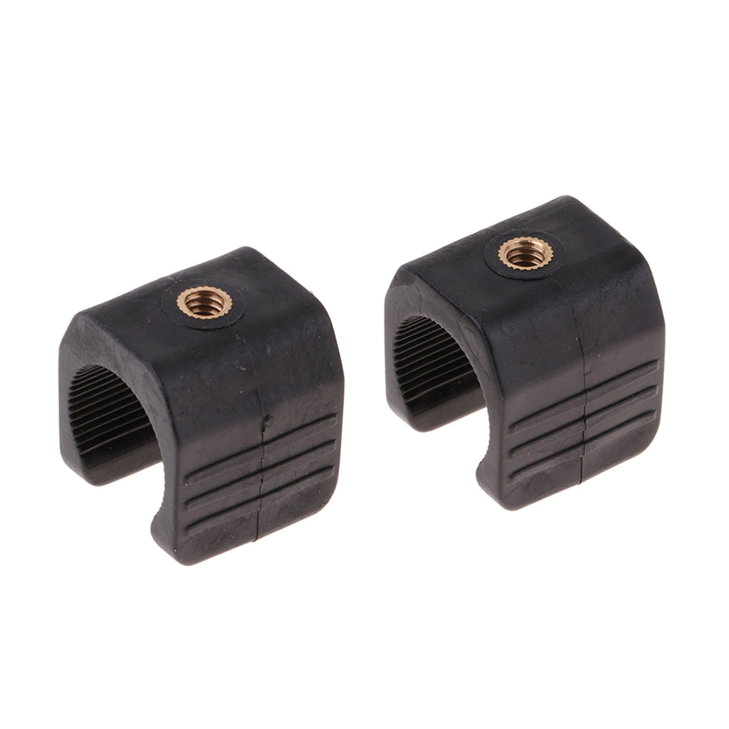 Flashlight Holder Lamp Clip 2 Pieces U Shaped Arm Mount Bracket Tripod Clamp for Light Fishing Lamp Tripod Mount