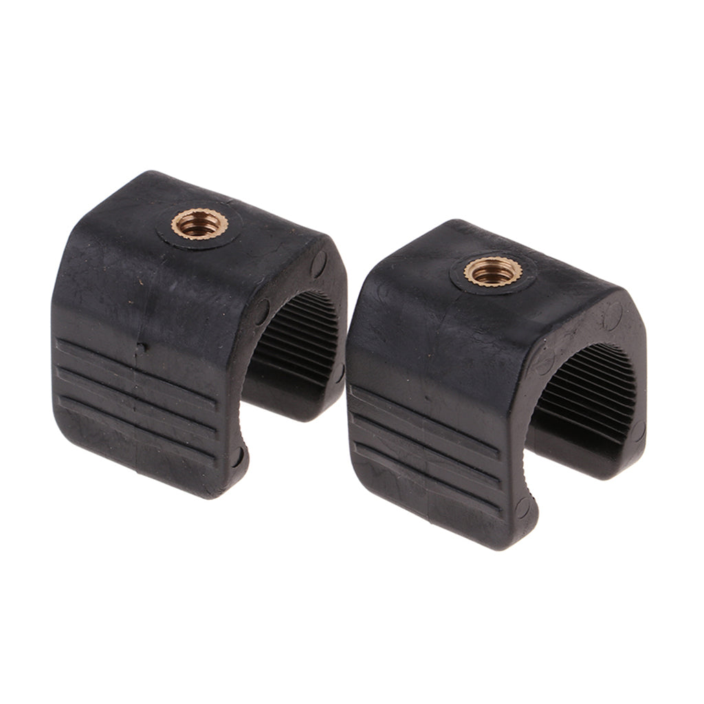 Flashlight Holder Lamp Clip 2 Pieces U Shaped Arm Mount Bracket Tripod Clamp for Light Fishing Lamp Tripod Mount