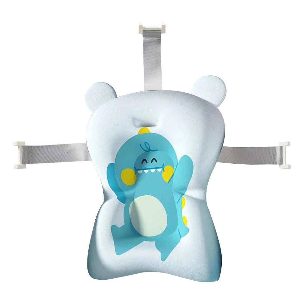 Newborn Baby Bath Cushion Seat Floating Bathing Pillow Anti Slip Baby Bath Support Pillow For Newbo 6
