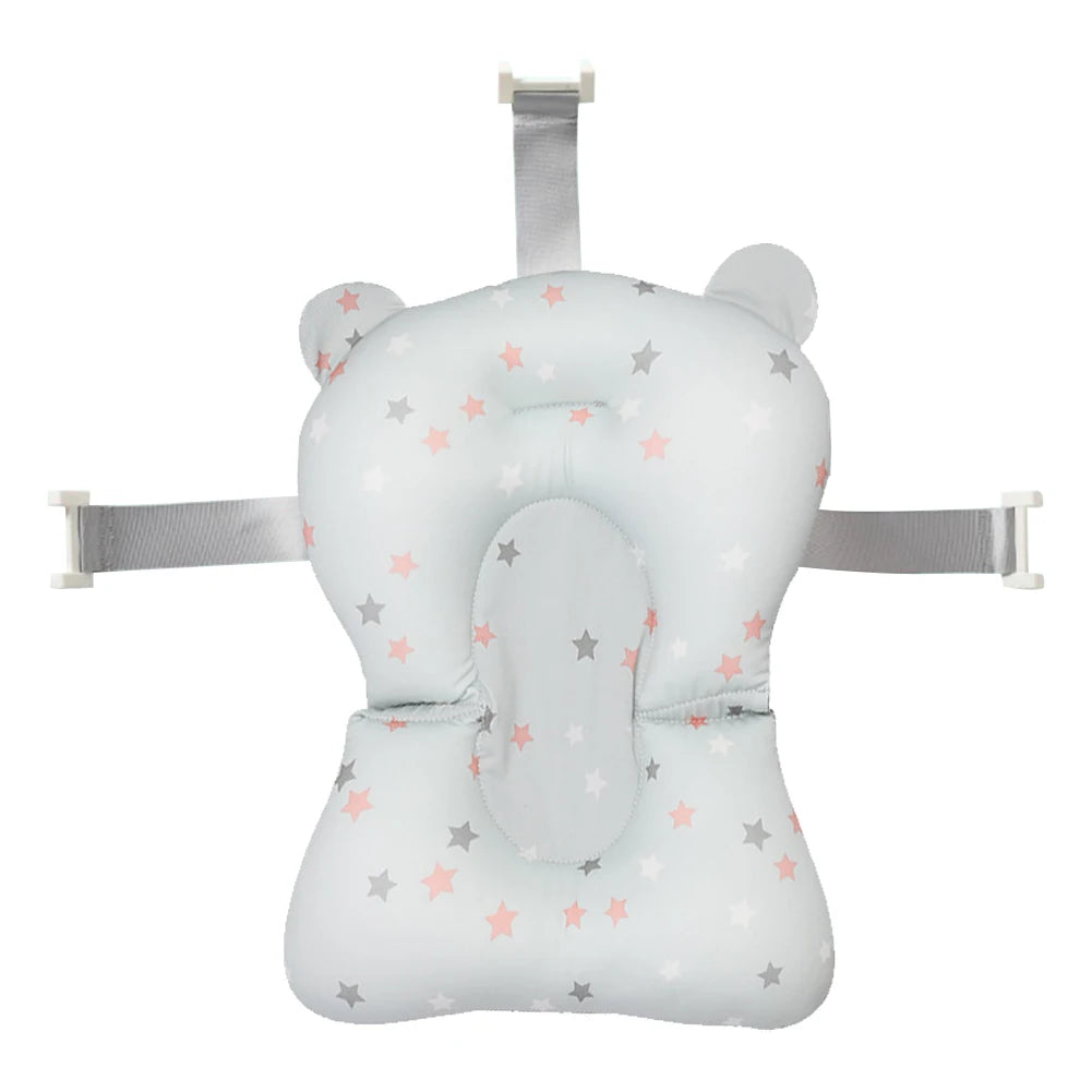 Newborn Baby Bath Cushion Seat Floating Bathing Pillow Anti Slip Baby Bath Support Pillow For Newbo 8