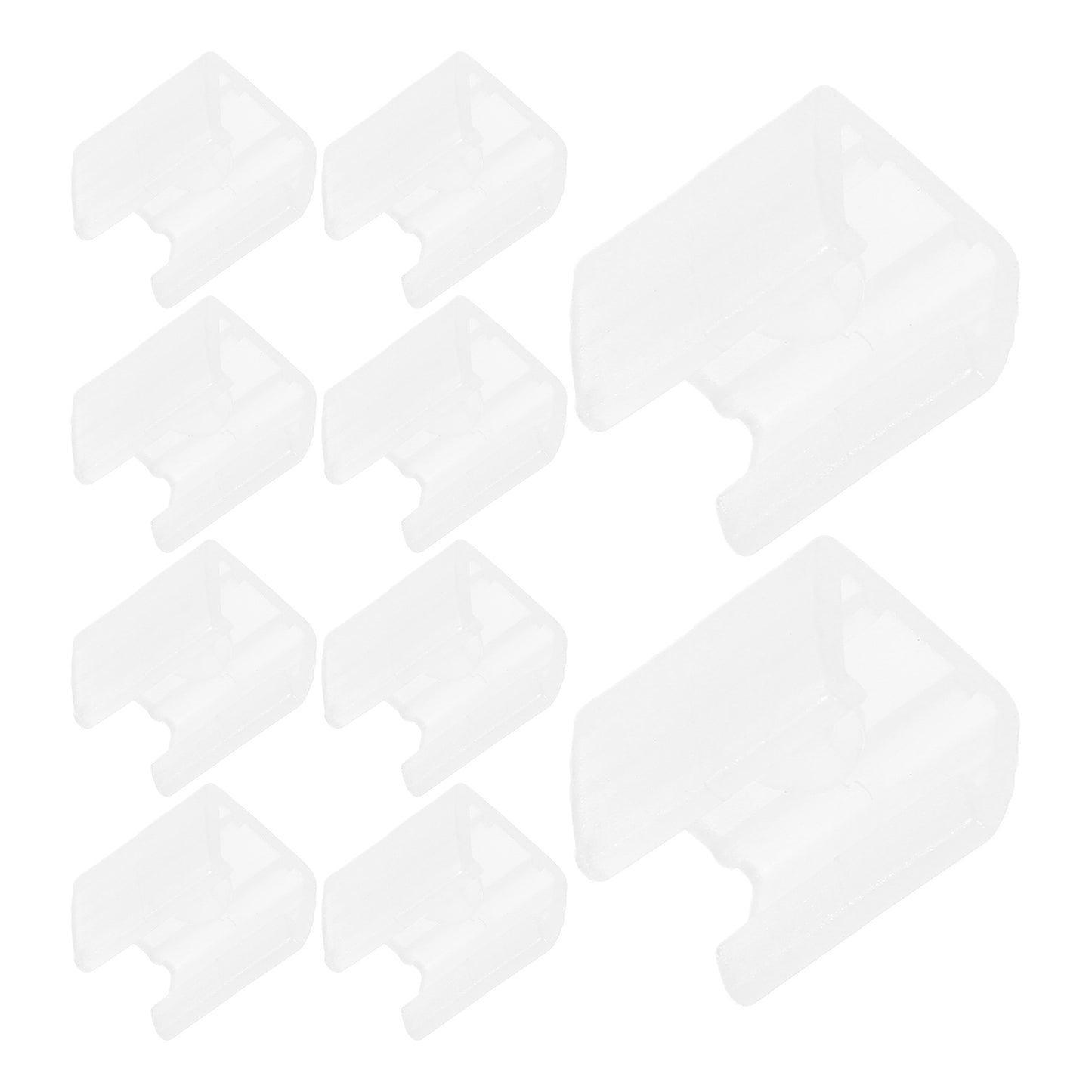 10 Pcs Light Strip Buckle Led Mounting Clips Adhesive Holder For Rope Lights Outdoor Waterproof Str 1