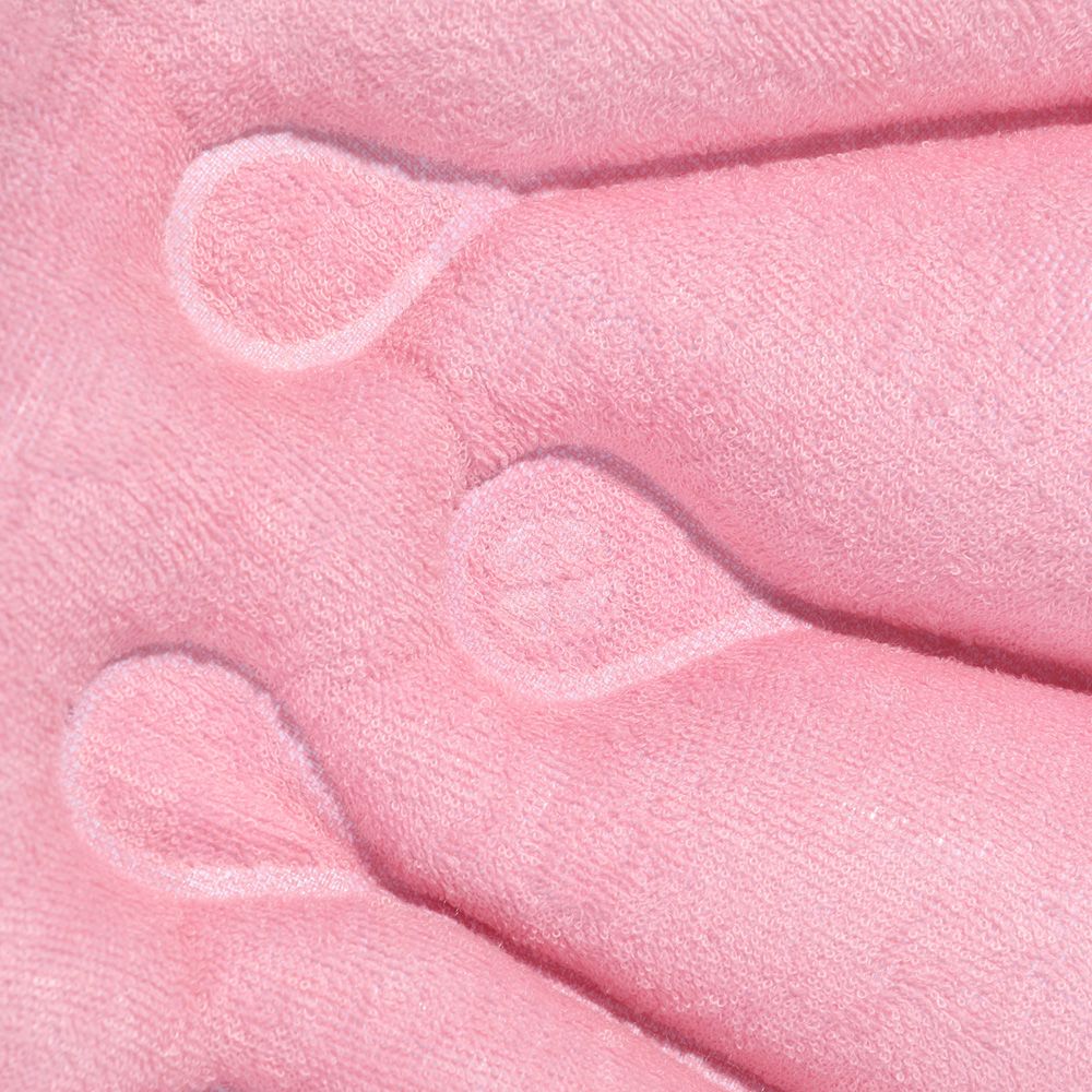 Inflatable Soft Spa Neck Bath Pillow With Suction Cups, Terry Cloth Fan-Shaped Neck Support Pillow Bathtub Cushion