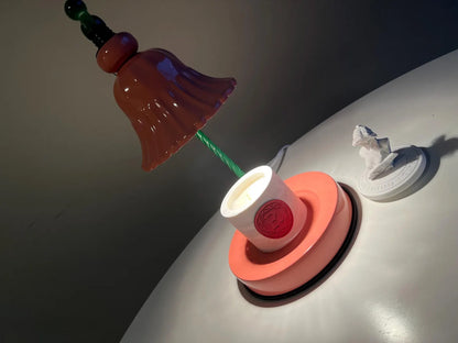 Candle Wax Melt Melt With Gradient Lampshade Base Candle Warmer Lamp Fragrance Table Decor Lamp 1