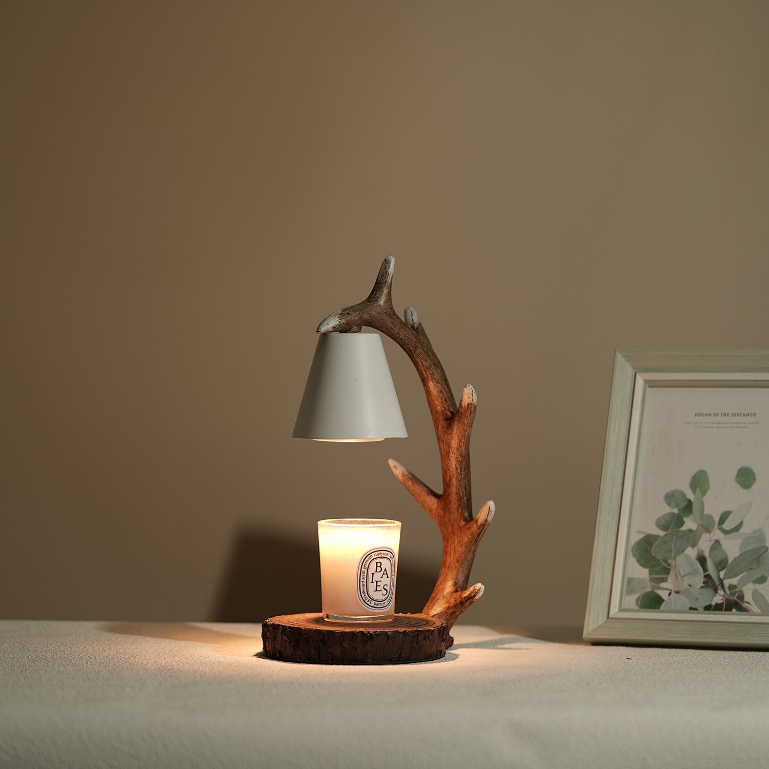 Retro Dimmable Wax Melt Light, Elegant Vintage Candle Warmer Lamp, Scented Candle Heater Aromatherapy Decor