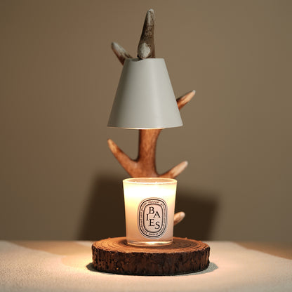 Retro Dimmable Wax Melt Light, Elegant Vintage Candle Warmer Lamp, Scented Candle Heater Aromatherapy Decor
