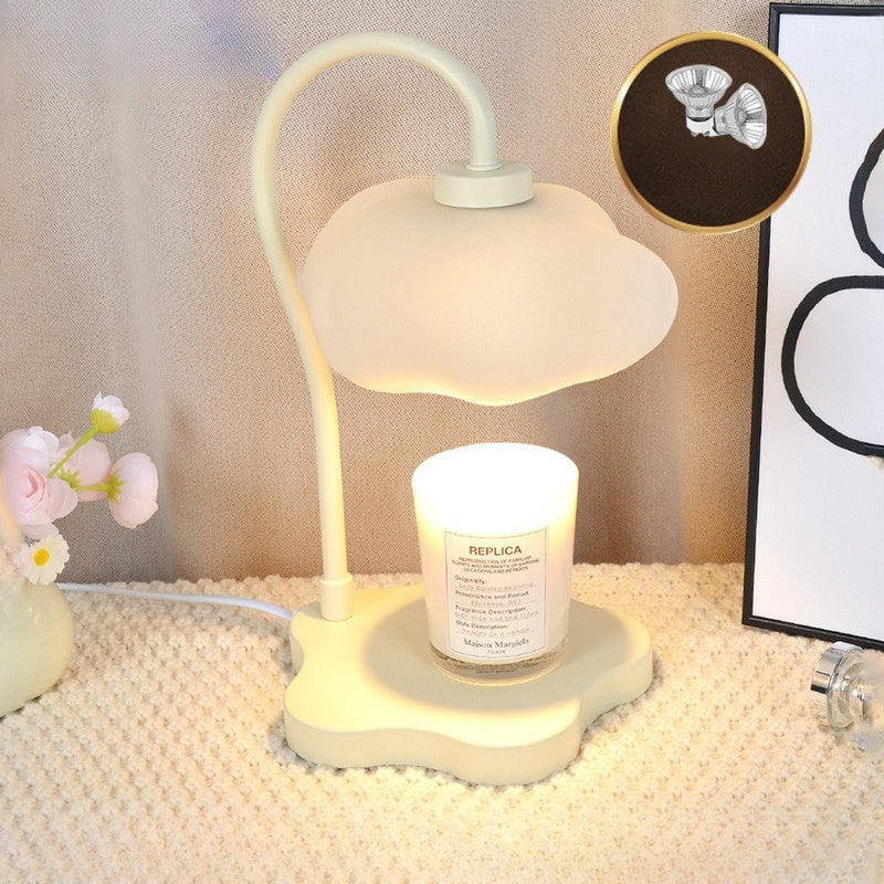 Aromatherapy Cloud Wax Melt Lamp, Scented Candle Warmer Decor, Dimmable Night Light with Timer, Relaxing