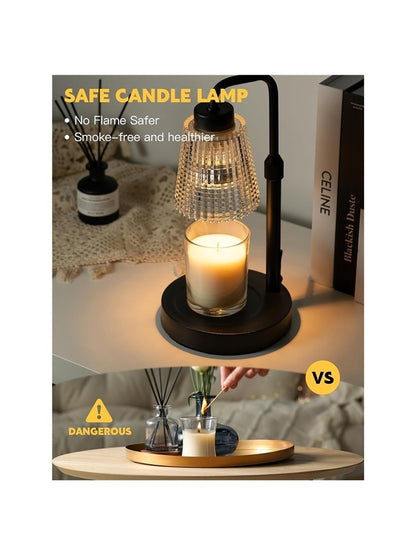 Dimmable Candle Warmer Lamp With Timer Wax Melt Warmer Birthday Gifts For Women Mom Home Decor Hous 2