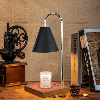 Melting Wax Table Lamp Home Bedroom Decor, Candle Warmer Lamp with Timer Dimming, Nightlight Creative Aromatherapy Gift