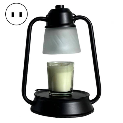 Elegant Metal Candle Melting Lantern Warmer Lamp With Timer High Stability Safe Desktop Wax Melting 2