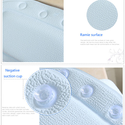 Luxury SPA Soft Bath Pillow For Comfortable Neck And Back EcoFriendly Bathtub Cushion Bathroom Head 1