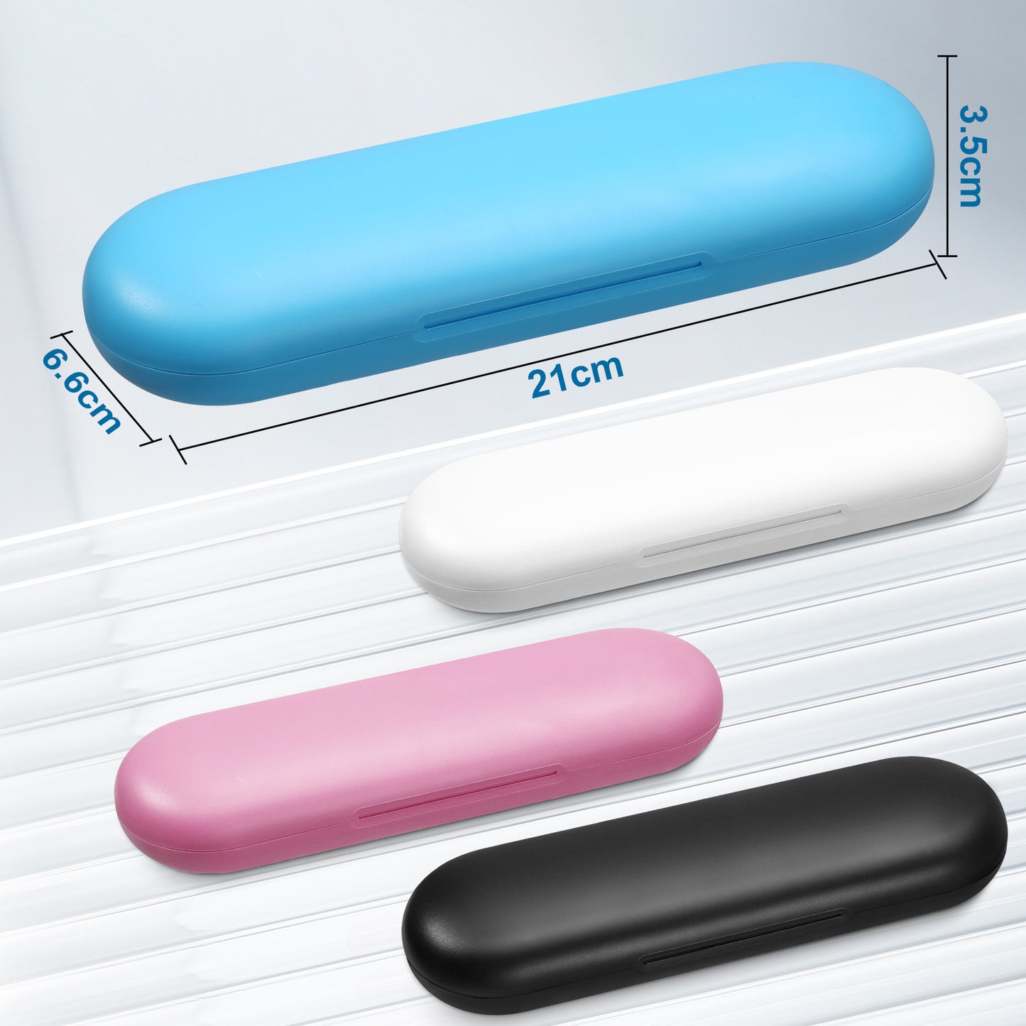 Electric Toothbrush Travel Box Compatible with OralB iO, Portable Dustproof Toothbrush Case for Secure & Hygienic