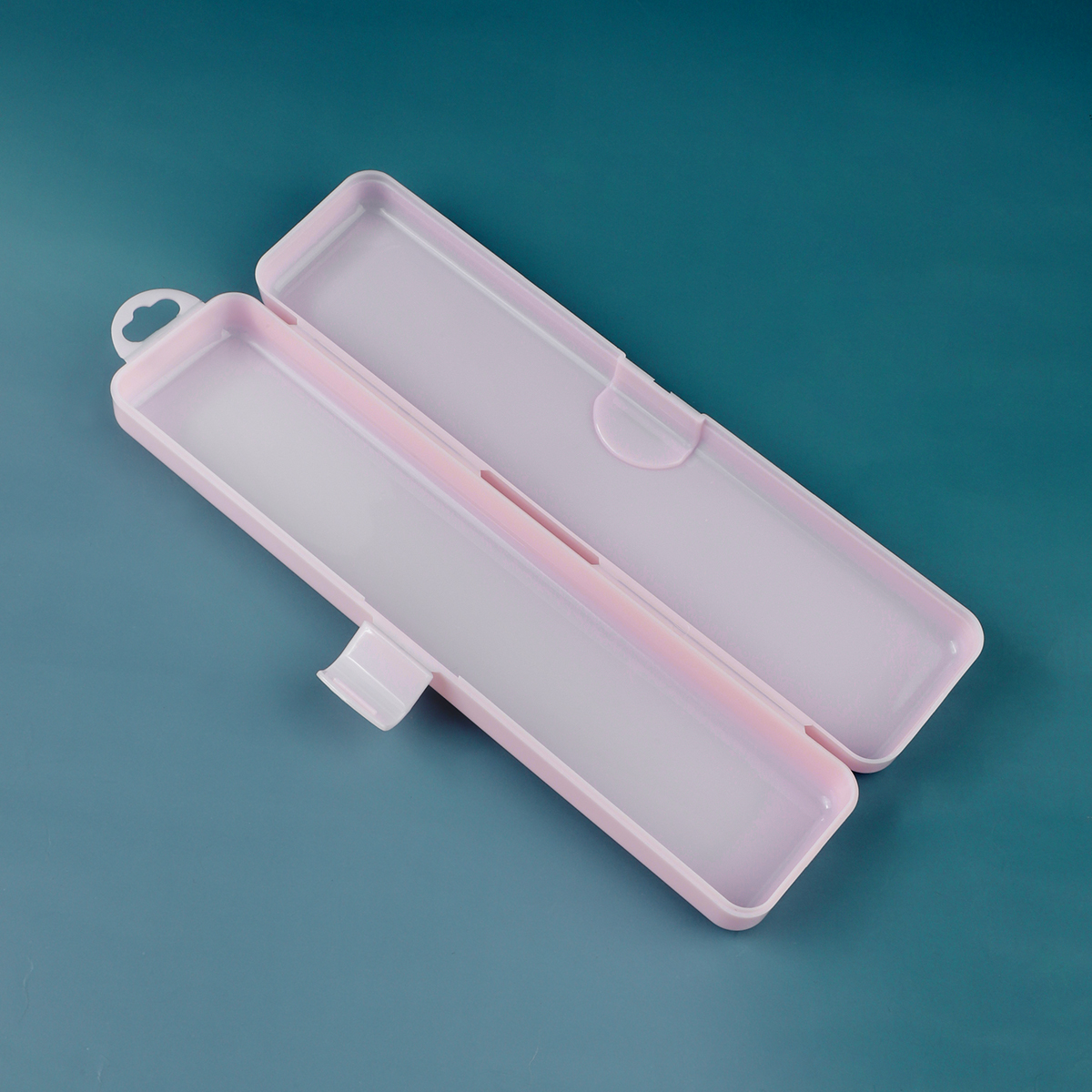 Portable Makeup Brush Storage Box Eyebrow Pencil Tableware Chopsticks Transparent With Cover Organizer Case Beauty Tool