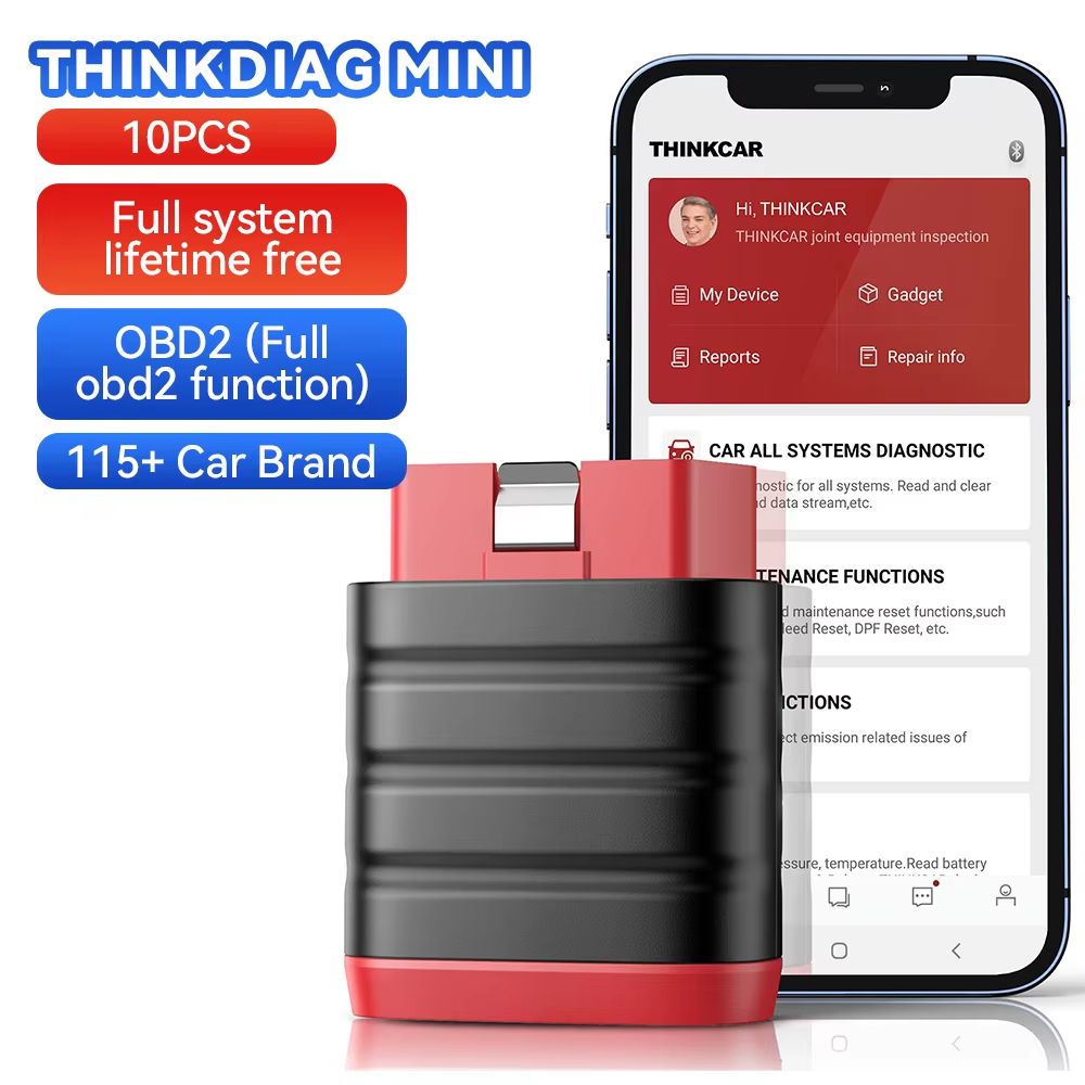 THINKCAR ThinkDiag Mini OBD2 Scanner  All System Car Diagnostic Tool With Lifetime Free Updates 8