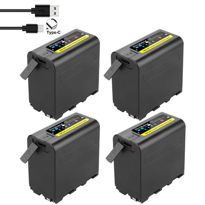 Probty 10800mAh NPF970 Replacement Battery With USB Output For Sony Camcorders  Video Gear 9