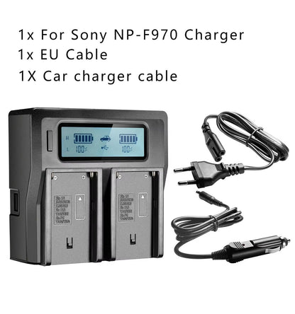Probty 10800mAh NPF970 Replacement Battery With USB Output For Sony Camcorders  Video Gear 13