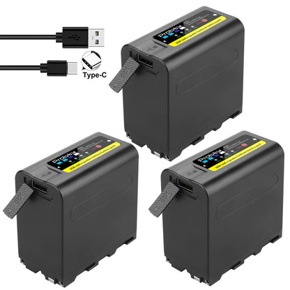 Probty 10800mAh NPF970 Replacement Battery With USB Output For Sony Camcorders  Video Gear 8