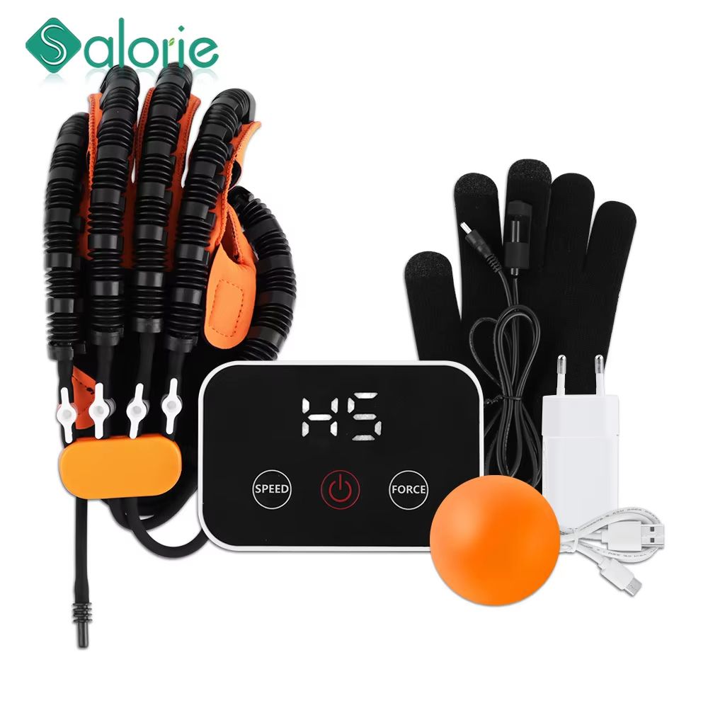 Rehabilitation Robot Glove for Stroke Recovery and Hand Function Training