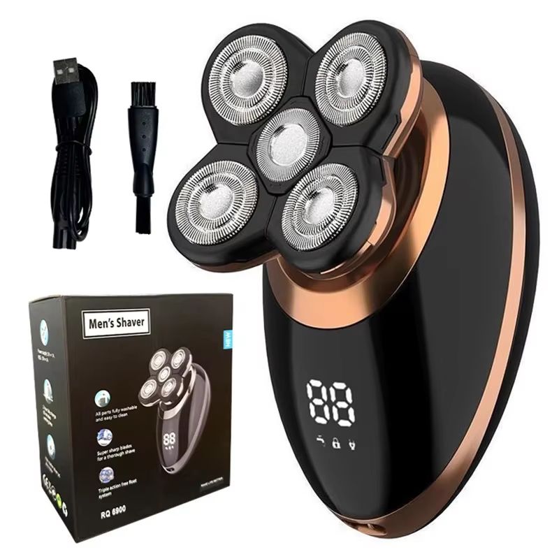5in1 Electric Shaver For Men  Bald Head Grooming Kit With Beard Trimmer  Nose Hair Clipper 7