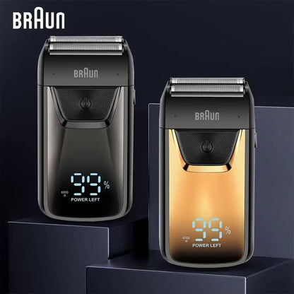 Electric Foil Shaver – Wireless Men's Razor for Bald Shaving & Precision Hair Cutting